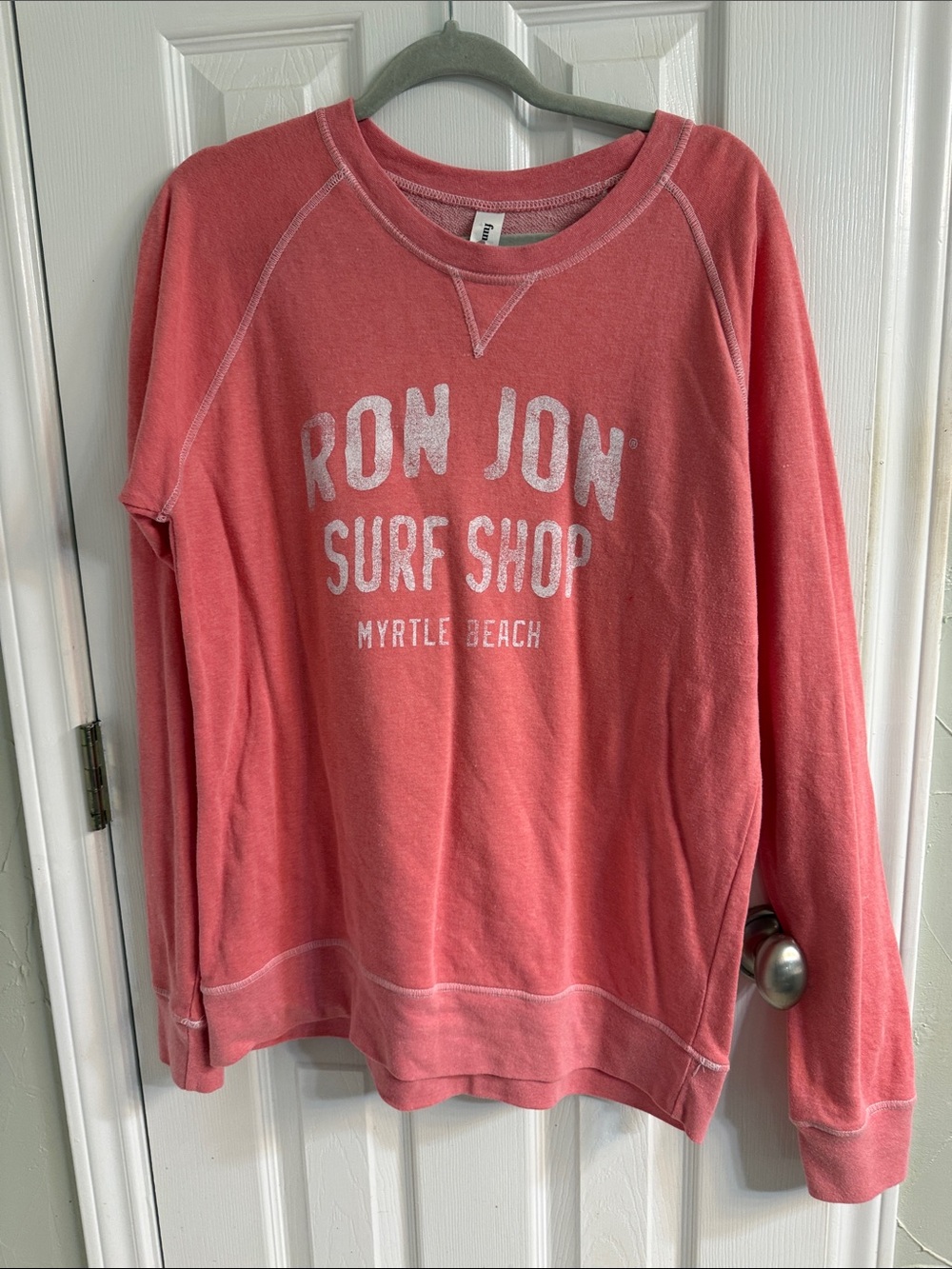 Ron Jon Coral Pink Crewneck Pullover